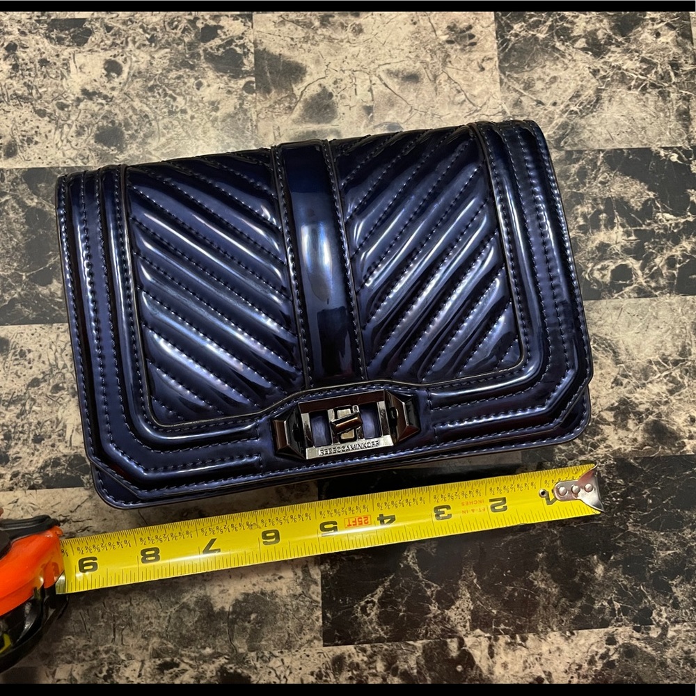 Rebecca Minkoff Chevron Quilted Love Crossbody